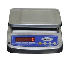 Electronic weighing scales